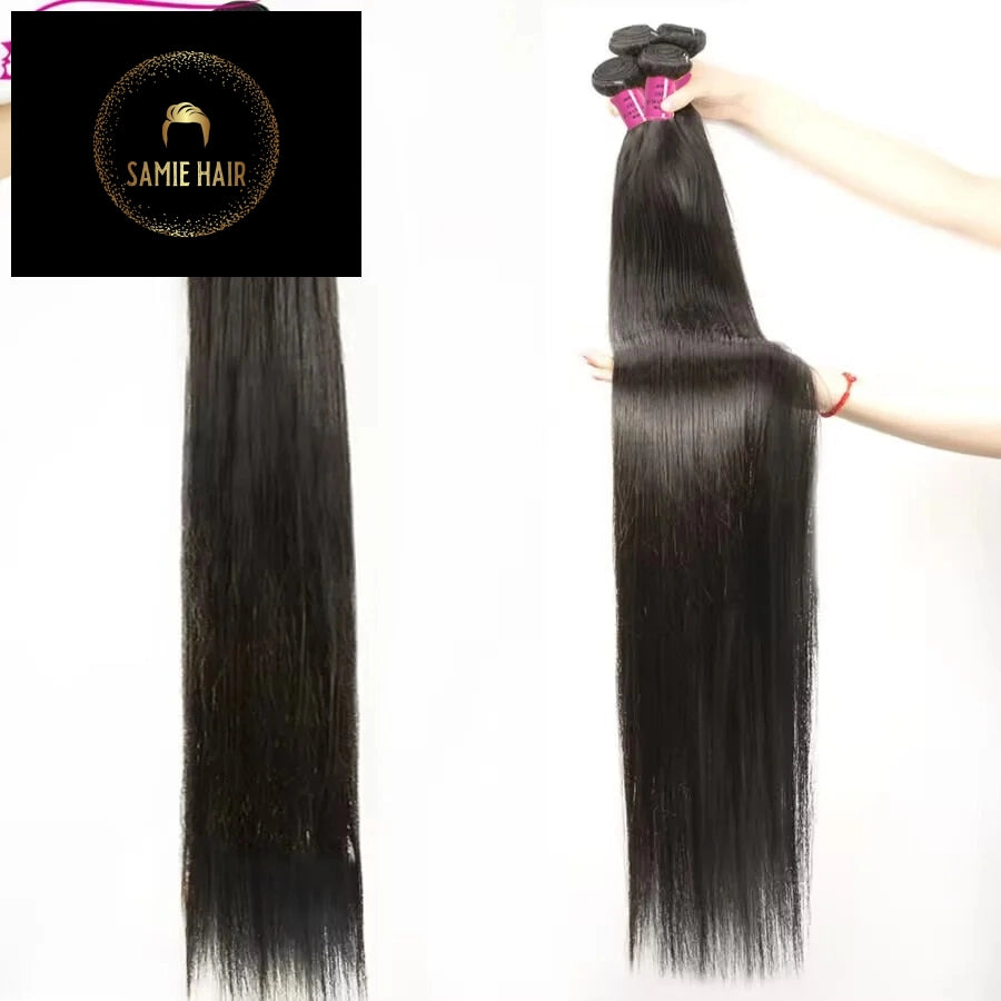 Human Hair Bundles Brazilian Hair Weave Bundles Straight Human Extensions