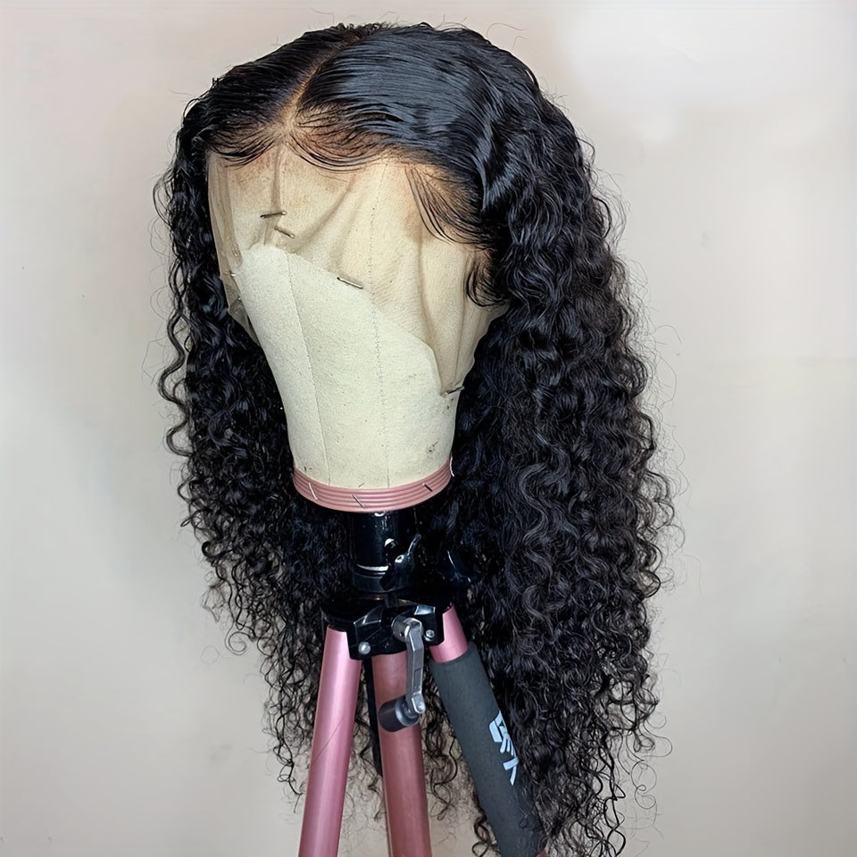 150% Density 13x4 Lace Front Human Hair Wig Water Wave Wig