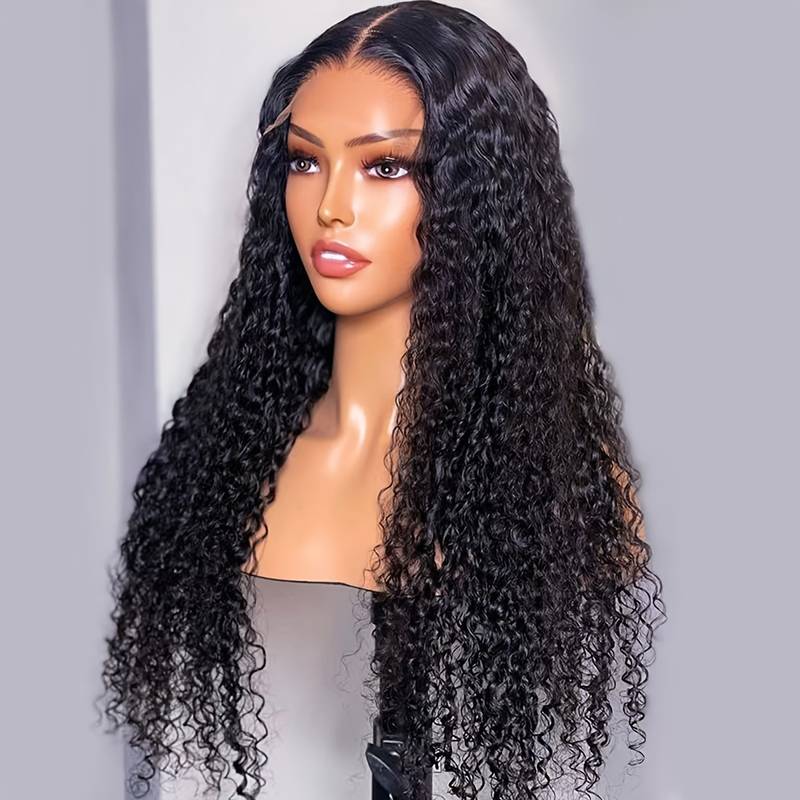 deep curly lace font wigs