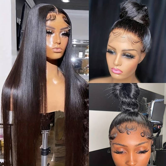 straight lace frontal wig