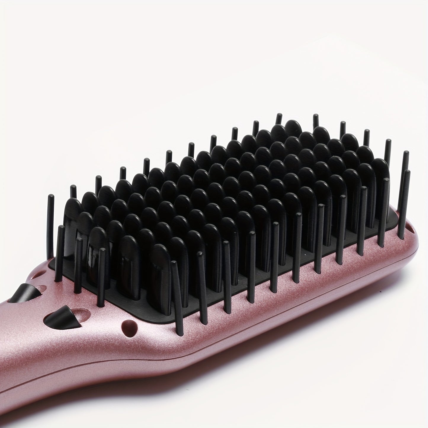 Ceramic Ionic Hair Straightener Brush for Home Barber Salon Use Fast Heating