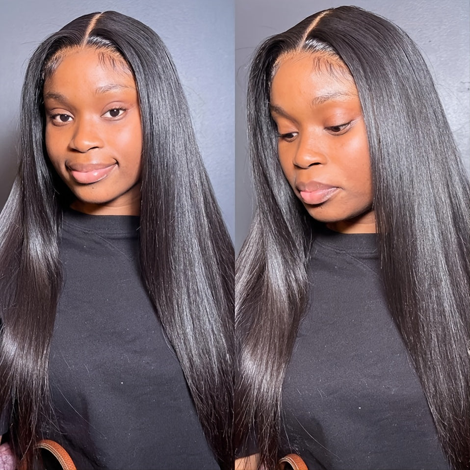 Brazilian Long Straight Human Hair Wigs 13x4 13x6 Lace Front Wig for Women
